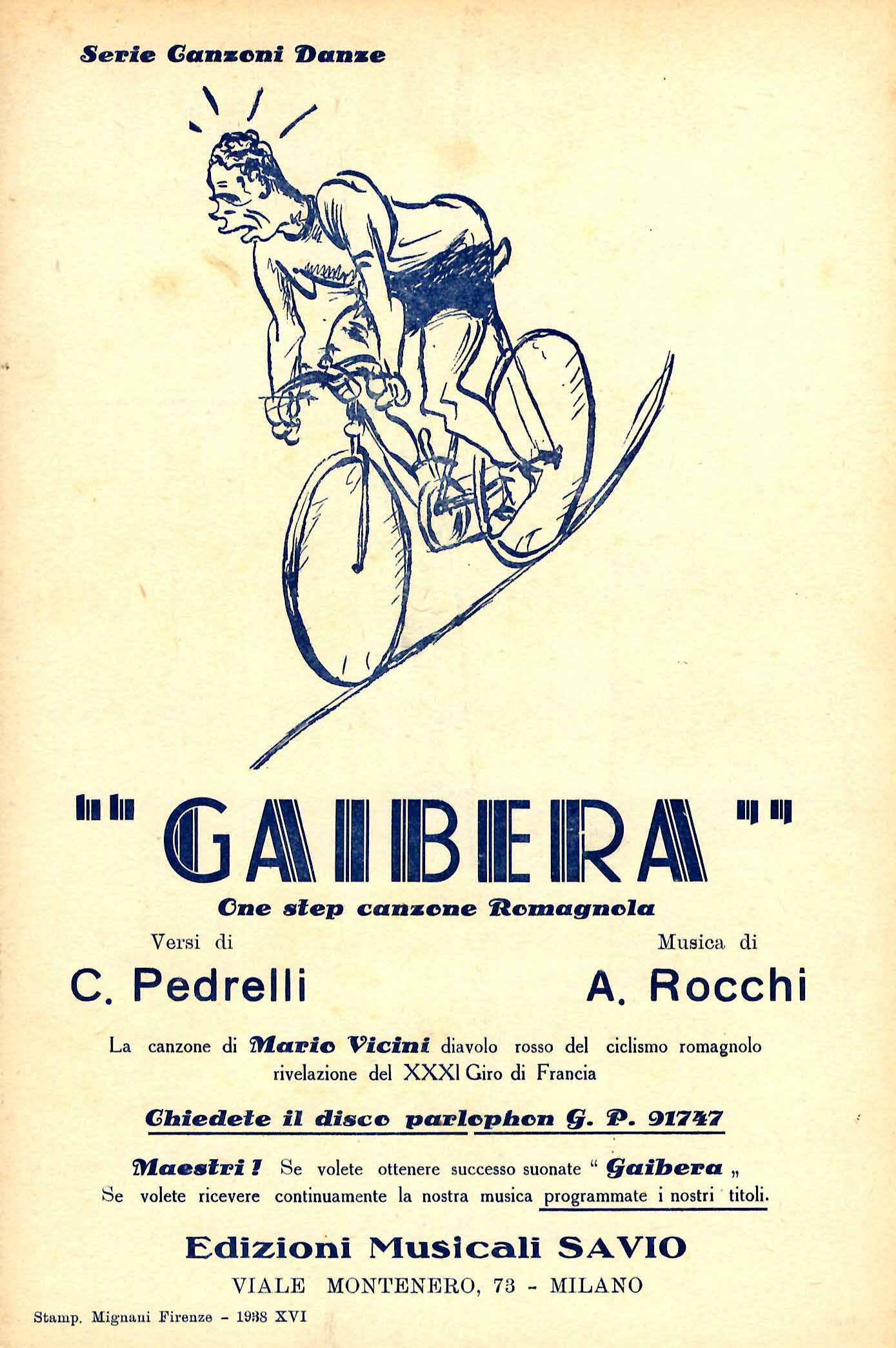 Gaibera. One-step canzone romagnola